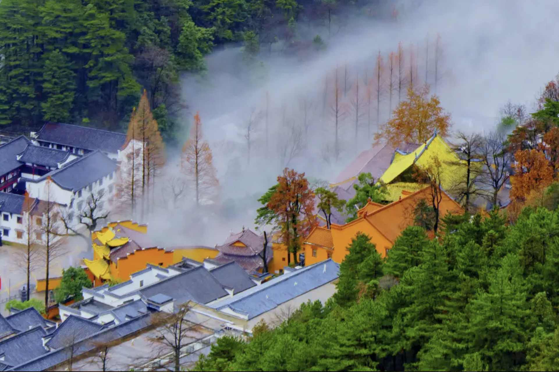 冬天安徽九华山旅游攻略 冬天去九华山玩发朋友圈说说