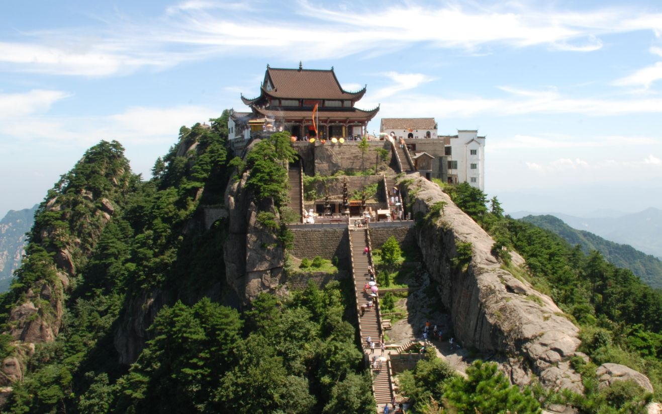 九华山风景区旅游路线图攻略 九华山风景区旅游路线图攻略视频