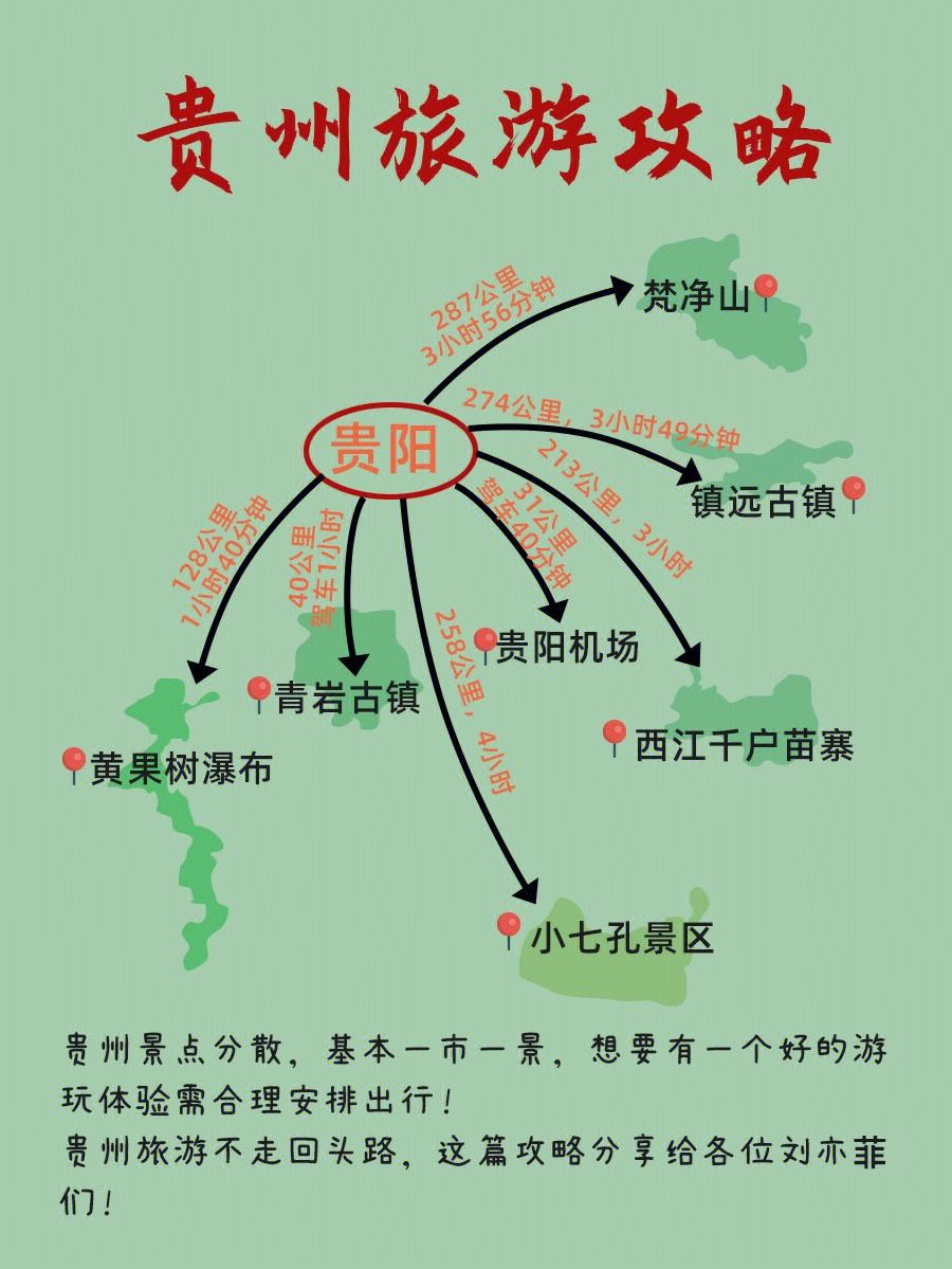 8月贵州境内游玩攻略图 8月贵州境内游玩攻略图片大全